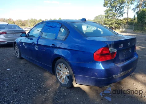 2007 BMW 328Xi из США, поврежденный, VIN WBAVC93507KX56058